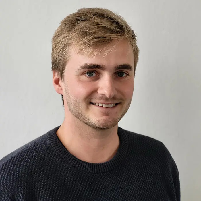 Portrait Studentische Hilfskraft Jannis Liesen